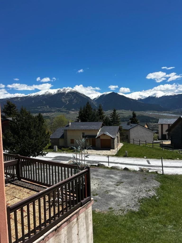Studio Cabine 4 Couchages, Vue Face Aux Montagnes Font-Romeu-Odeillo-Via Exterior photo